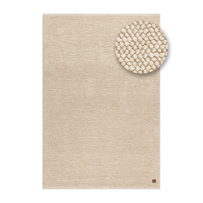 Uldtæppe Bubble - 240x340 cm, Natur - Tekstiler - Tæpper - Moderne tæppe - Uldtæppe