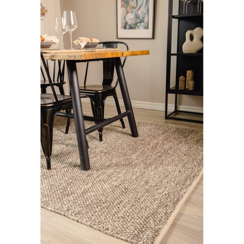 Uldtæppe Bubble - 240x340 cm, Taupe - Tekstiler - Tæpper - Moderne tæppe - Uldtæppe