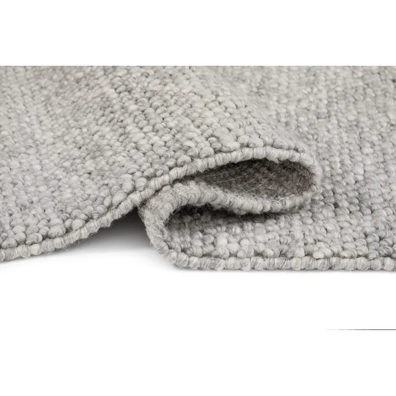 Uldtæppe Bubble Kvadrat - 200x200 cm, Grå - Tekstiler - Tæpper - Moderne tæppe - Uldtæppe