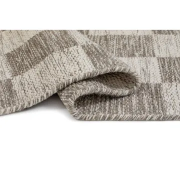 Uldtæppe Chessie Kvadrat - 250x250 cm, Grå - Tekstiler - Tæpper - Moderne tæppe - Uldtæppe