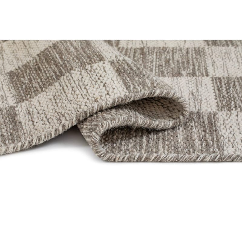 Uldtæppe Chessie Kvadrat - 250x250 cm, Grå - Tekstiler - Tæpper - Moderne tæppe - Uldtæppe