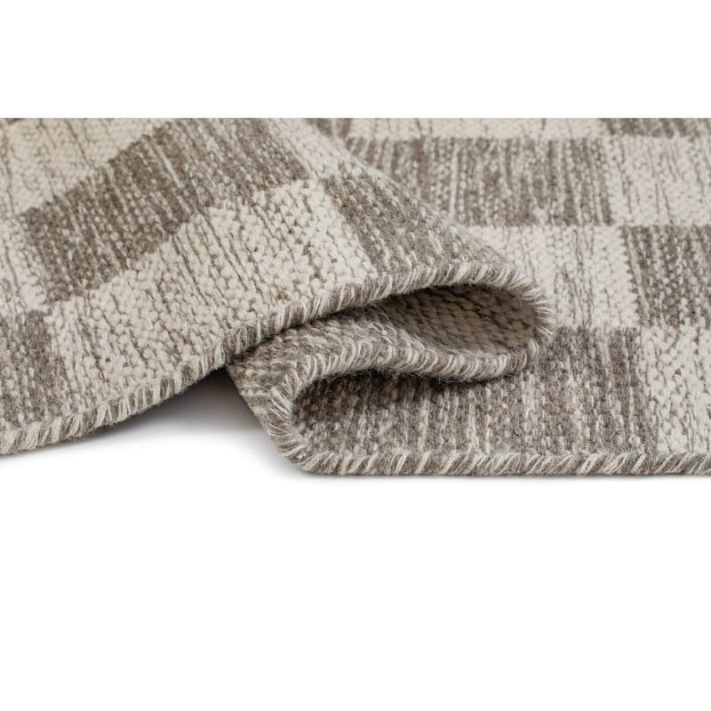 Uldtæppe Chessie Kvadrat - 250x250 cm, Grå - Tekstiler - Tæpper - Moderne tæppe - Uldtæppe