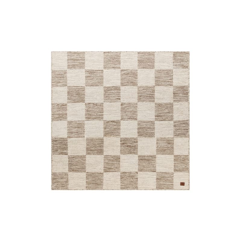 Uldtæppe Chessie Kvadrat - 300x300 cm, Mørklæder - Tekstiler - Tæpper - Moderne tæppe - Uldtæppe