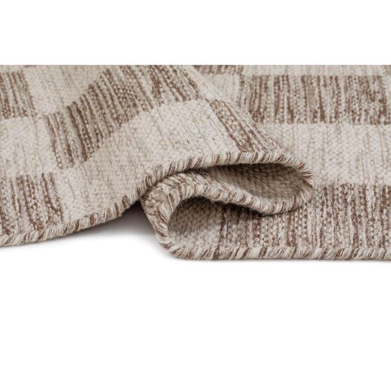 Uldtæppe Chessie Kvadrat - 300x300 cm, Mørklæder - Tekstiler - Tæpper - Moderne tæppe - Uldtæppe