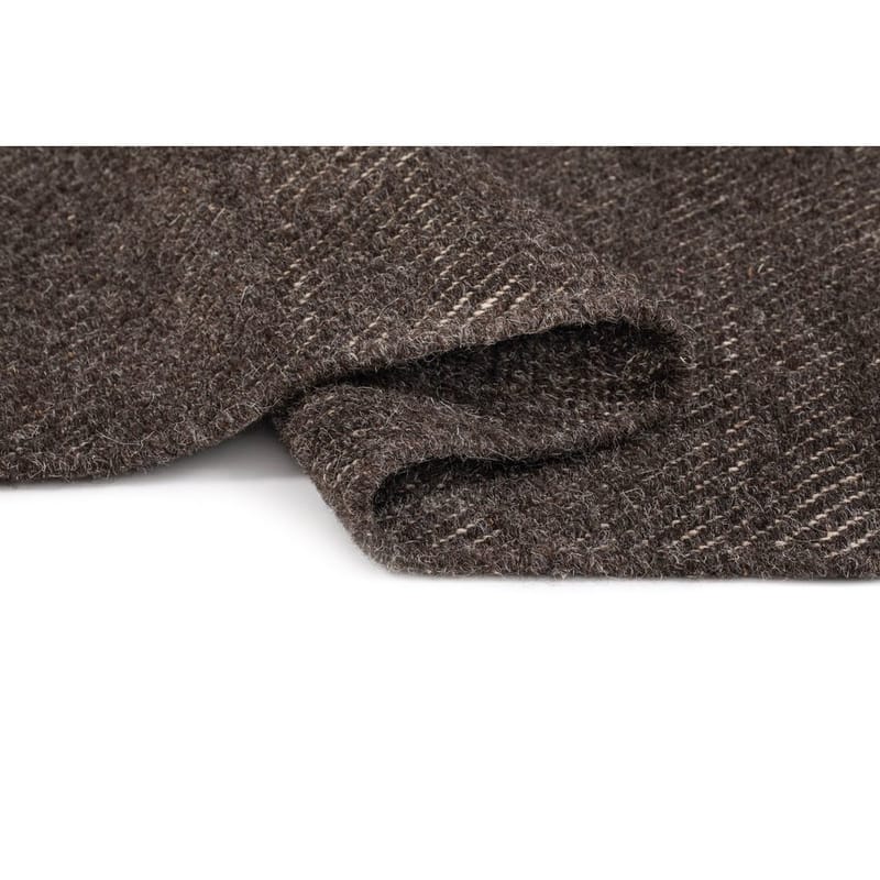 Uldtæppe Ekeby Kvadrat - 200x200 cm, Taupe - Tekstiler - Tæpper - Moderne tæppe - Uldtæppe