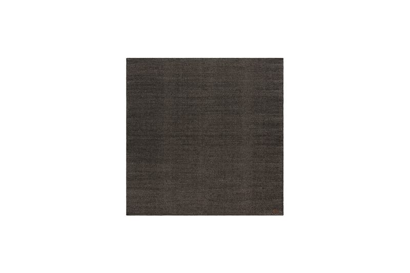 Uldtæppe Ekeby Kvadrat - 240x240 cm, Taupe - Tekstiler - Tæpper - Moderne tæppe - Uldtæppe