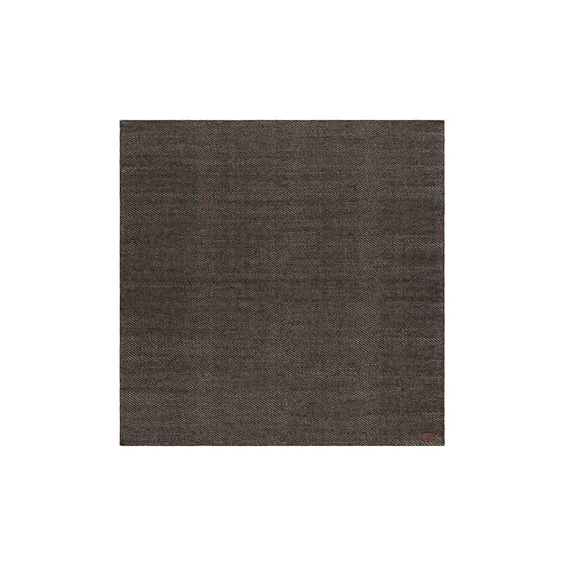 Uldtæppe Ekeby Kvadrat - 240x240 cm, Taupe - Tekstiler - Tæpper - Moderne tæppe - Uldtæppe