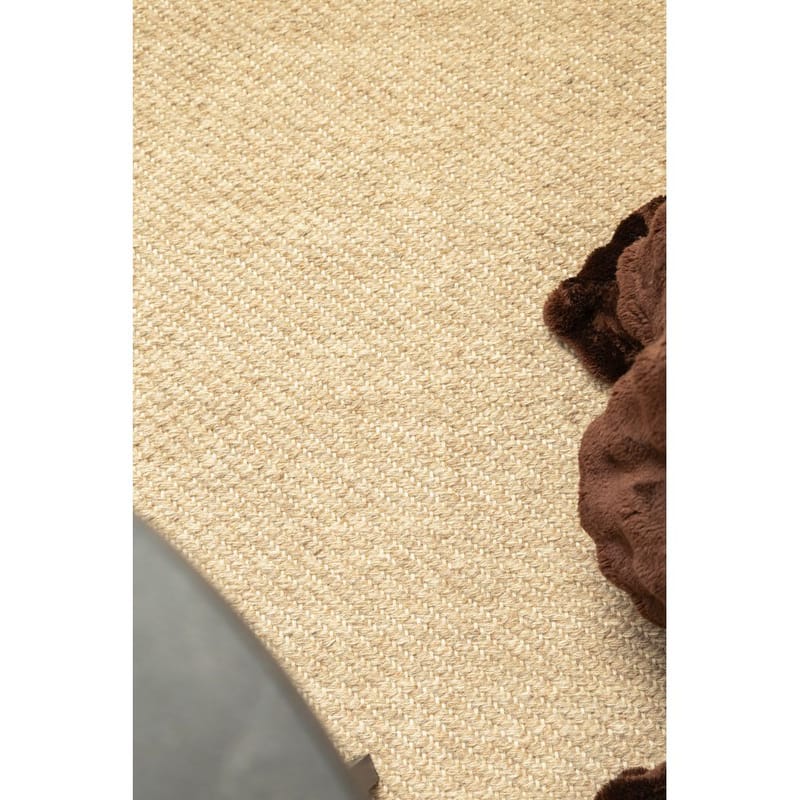 Uldtæppe Ekeby Kvadrat - 280x280 cm, Linned - Tekstiler - Tæpper - Moderne tæppe - Uldtæppe