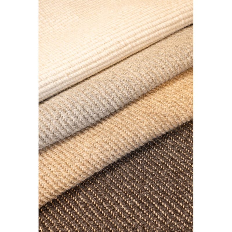 Uldtæppe Ekeby Kvadrat - 280x280 cm, Taupe - Tekstiler - Tæpper - Moderne tæppe - Uldtæppe