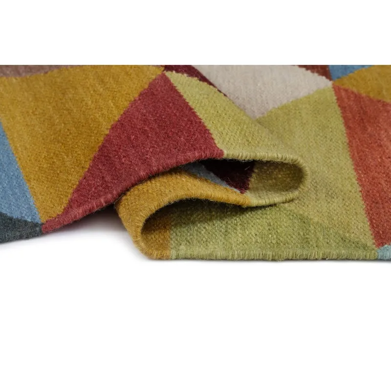 Uldtæppe Electra Ikon - 140x200 cm - Tekstiler - Tæpper - Moderne tæppe - Uldtæppe