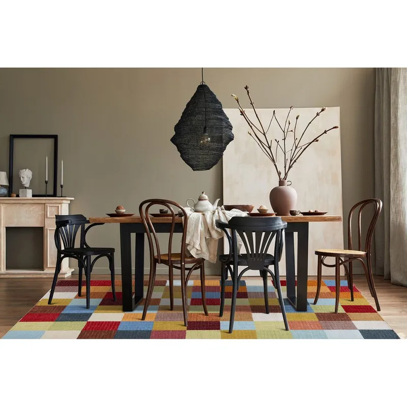 Uldtæppe Electra Kvadrat - 160x230 cm - Tekstiler - Tæpper - Moderne tæppe - Uldtæppe