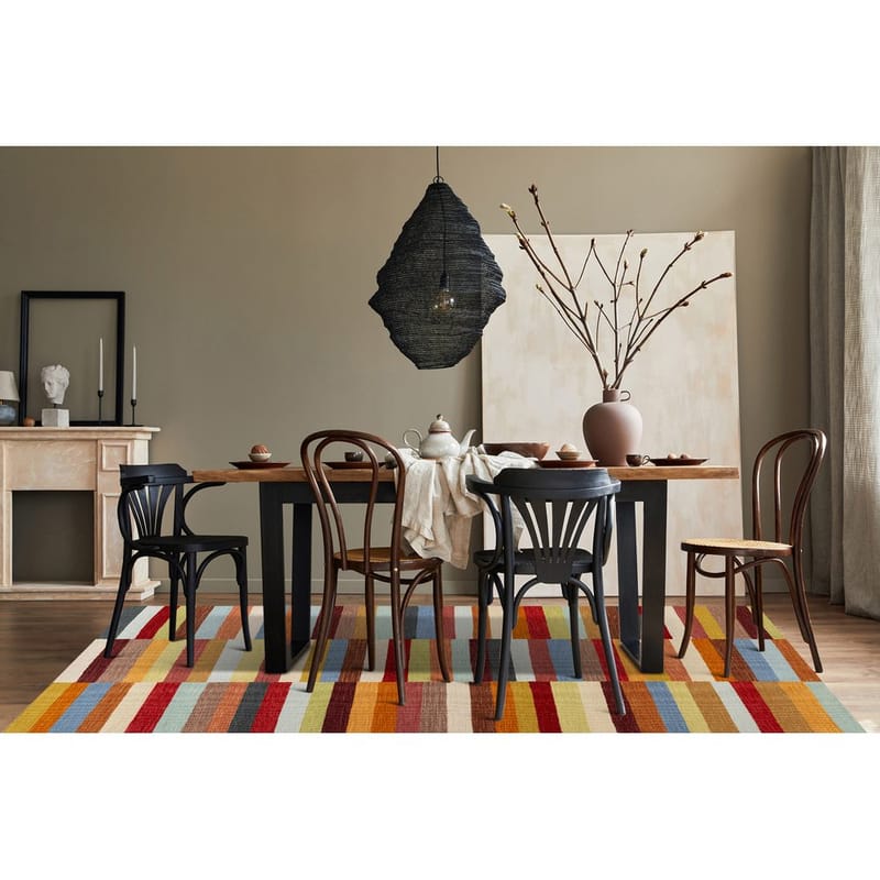 Uldtæppe Electra Mursten - 240x340 cm - Tekstiler - Tæpper - Moderne tæppe - Uldtæppe