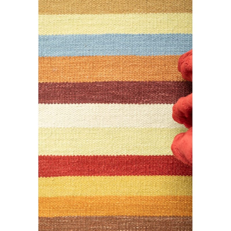 Uldtæppe Electra Mursten - 300x400 cm - Tekstiler - Tæpper - Moderne tæppe - Uldtæppe