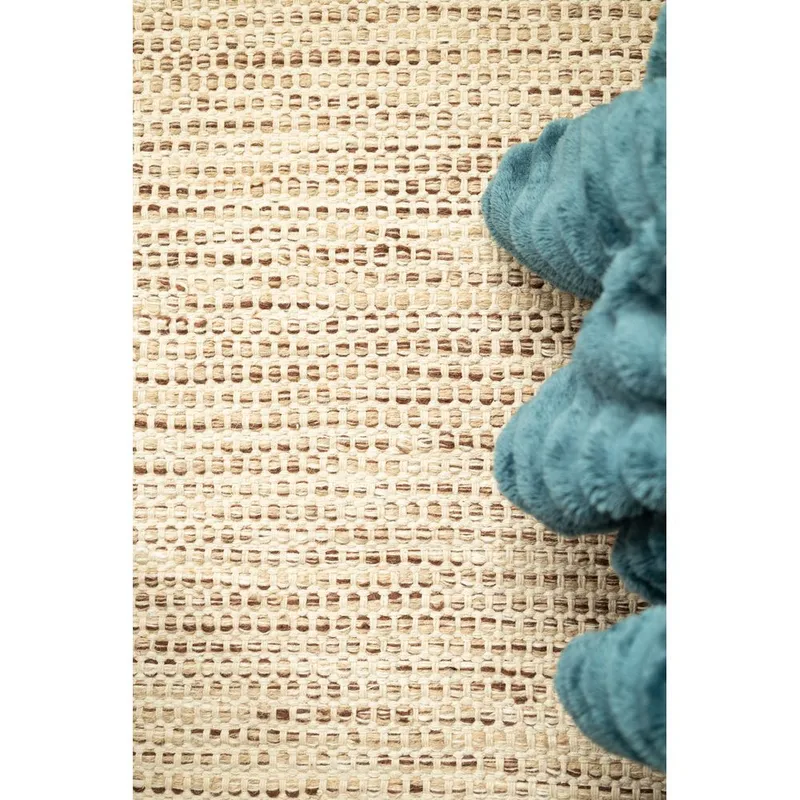 Uldtæppe Gotti - 160x230 cm, Natur - Tekstiler - Tæpper - Moderne tæppe - Uldtæppe