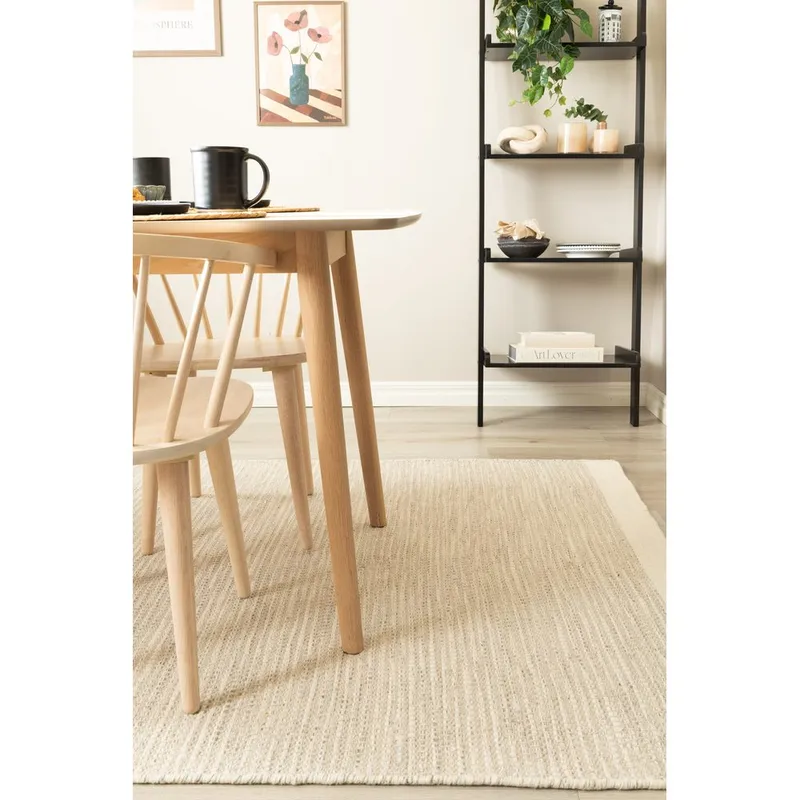 Uldtæppe Gotti - 300x400 cm, Creme - Tekstiler - Tæpper - Moderne tæppe - Uldtæppe