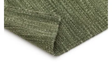 Uldtæppe KM Home Birka uldtæppe 240x340 cm Velvet green 75x150 cm - Tekstiler - Tæpper - Moderne tæppe - Uldtæppe
