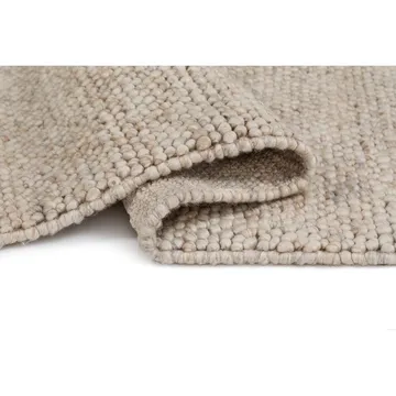 Uldtæppe KM Home Uldtæppe Bubble Sand 240x340 cm - Tekstiler - Tæpper - Moderne tæppe - Uldtæppe