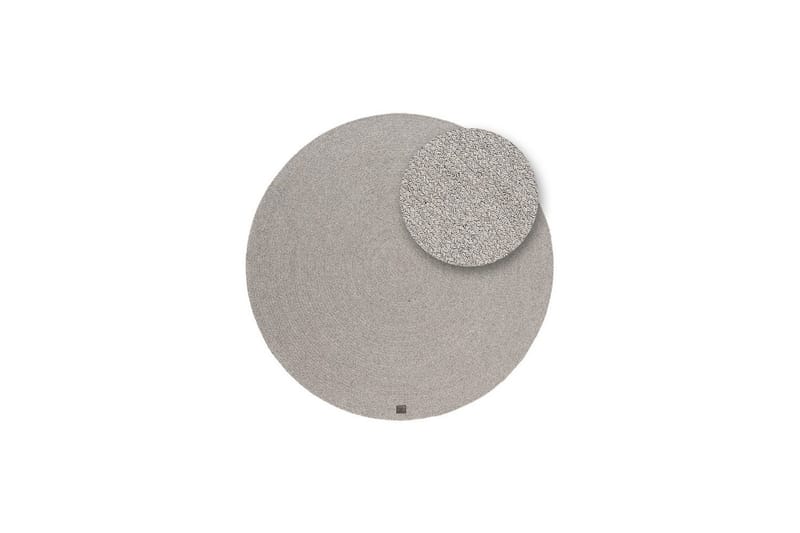 Uldtæppe Merino - 160x160 cm, Grå - Tekstiler - Tæpper - Moderne tæppe - Uldtæppe