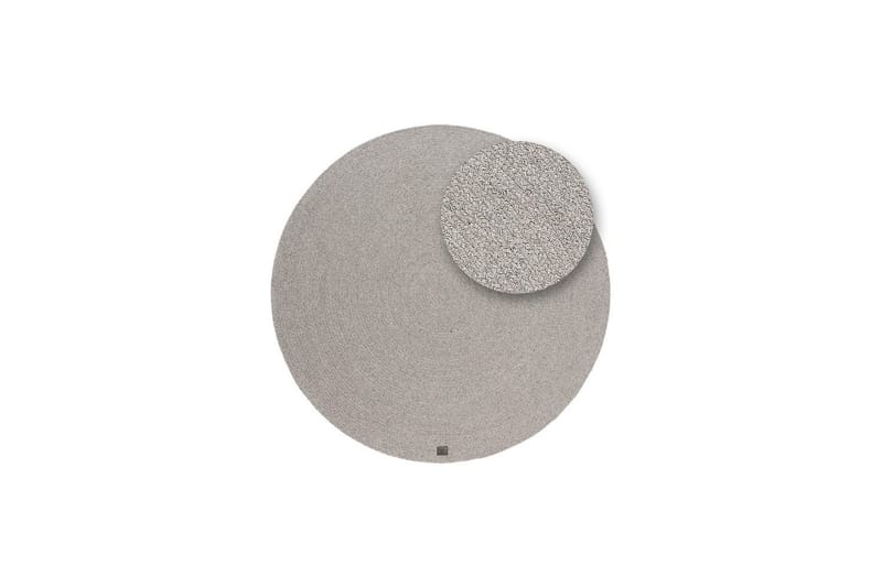 Uldtæppe Merino - 160x160 cm, Grå - Tekstiler - Tæpper - Moderne tæppe - Uldtæppe