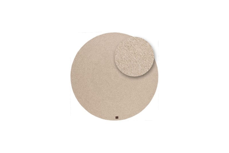 Uldtæppe Merino - 160x160 cm, Linned - Tekstiler - Tæpper - Moderne tæppe - Uldtæppe