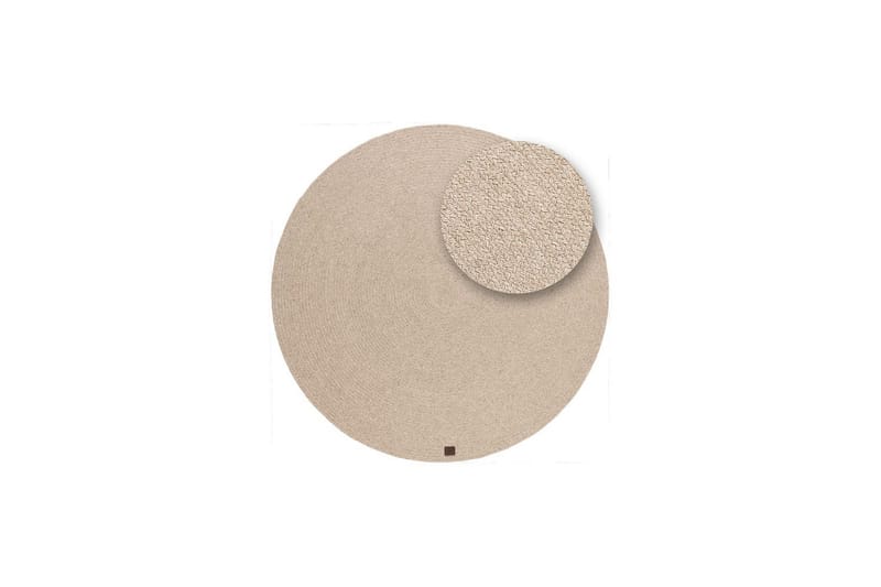 Uldtæppe Merino - 160x160 cm, Linned - Tekstiler - Tæpper - Moderne tæppe - Uldtæppe