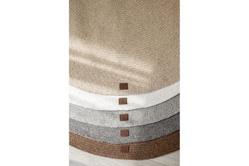 Uldtæppe Merino - 200x200 cm, Chokoladebrun - Tekstiler - Tæpper - Moderne tæppe - Uldtæppe