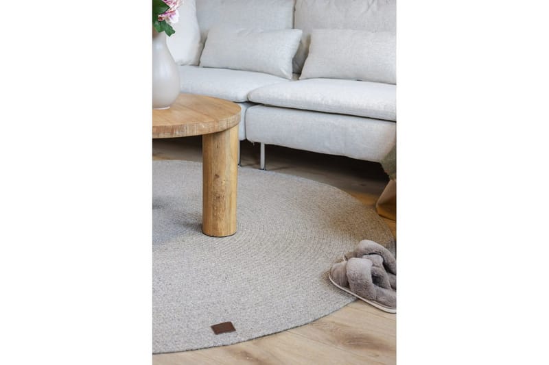 Uldtæppe Merino - 200x200 cm, Grå - Tekstiler - Tæpper - Moderne tæppe - Uldtæppe