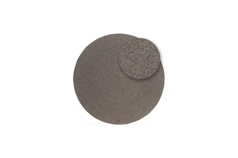 Uldtæppe Merino - 200x200 cm, Taupe - Tekstiler - Tæpper - Moderne tæppe - Uldtæppe