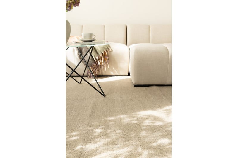 Uldtæppe Molly - 160x230 cm, Dark Linen - Tekstiler - Tæpper - Moderne tæppe - Uldtæppe