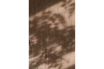 Uldtæppe Molly - 200x200 cm, Chokoladebrun - Tekstiler - Tæpper - Moderne tæppe - Uldtæppe