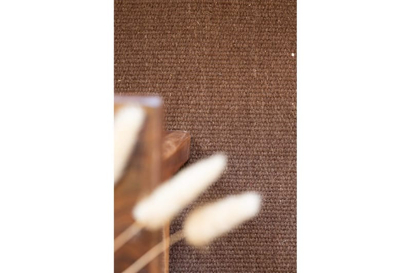 Uldtæppe Molly - 200x300 cm, Chokoladebrun - Tekstiler - Tæpper - Moderne tæppe - Uldtæppe