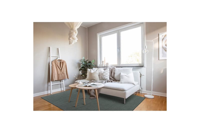 Uldtæppe Molly - 200x300 cm, Grøn - Tekstiler - Tæpper - Moderne tæppe - Uldtæppe