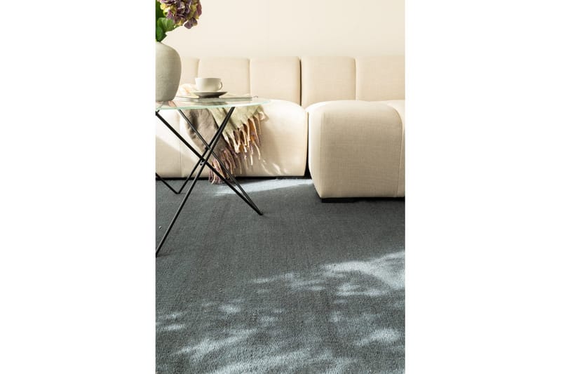 Uldtæppe Molly - 200x300 cm, Grafit - Tekstiler - Tæpper - Moderne tæppe - Uldtæppe