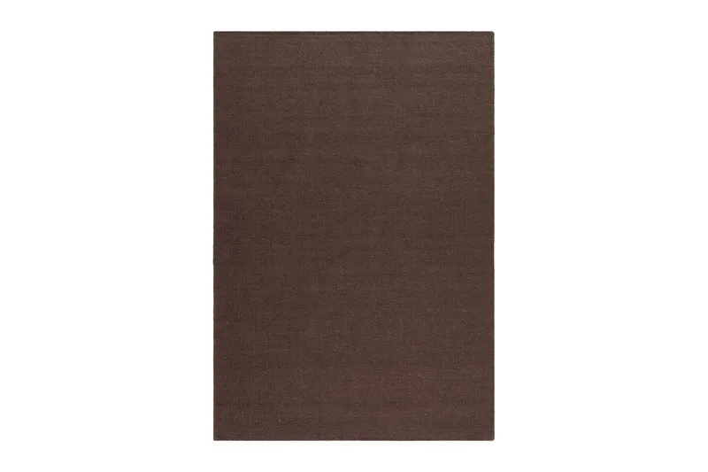 Uldtæppe Molly - 240x340 cm, Chokoladebrun - Tekstiler - Tæpper - Moderne tæppe - Uldtæppe