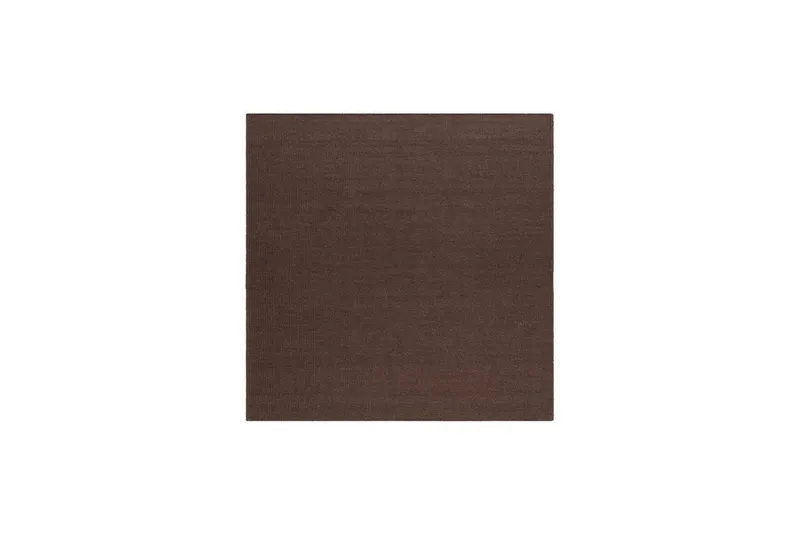 Uldtæppe Molly, 250x250 cm, Chokoladebrun