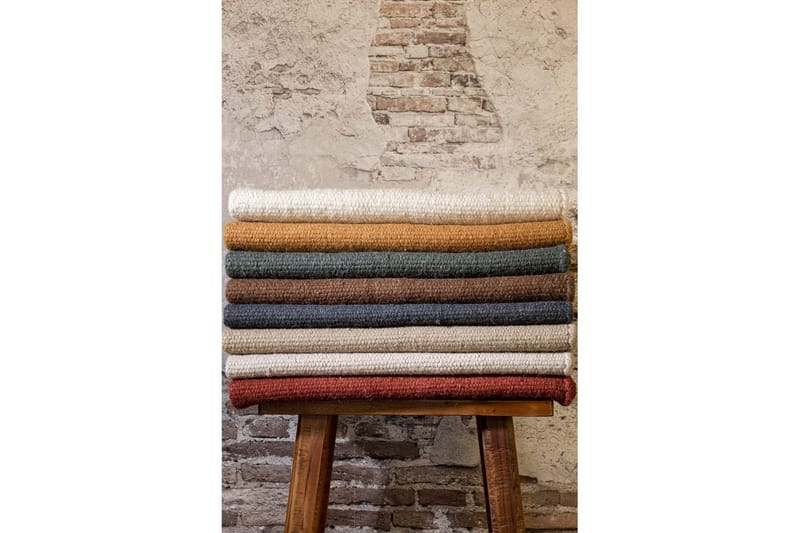 Uldtæppe Molly - 250x250 cm, Creme - Tekstiler - Tæpper - Moderne tæppe - Uldtæppe