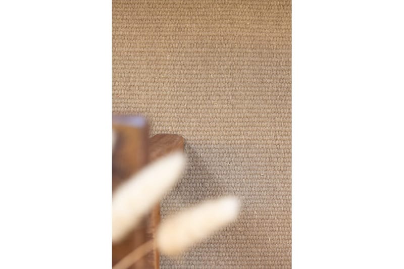 Uldtæppe Molly - 250x250 cm, Dark Linen - Tekstiler - Tæpper - Moderne tæppe - Uldtæppe