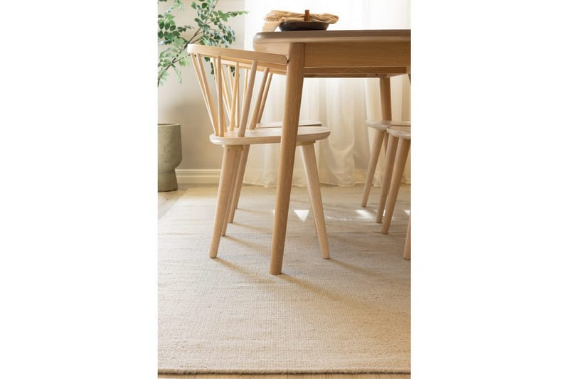 Uldtæppe Molly - 250x250 cm, Greige - Tekstiler - Tæpper - Moderne tæppe - Uldtæppe