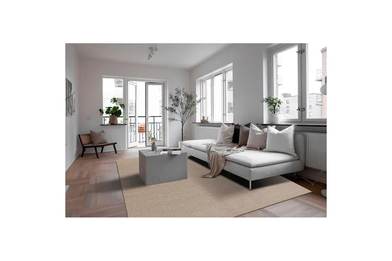 Uldtæppe Molly - 300x400 cm, Dark Linen - Tekstiler - Tæpper - Moderne tæppe - Uldtæppe