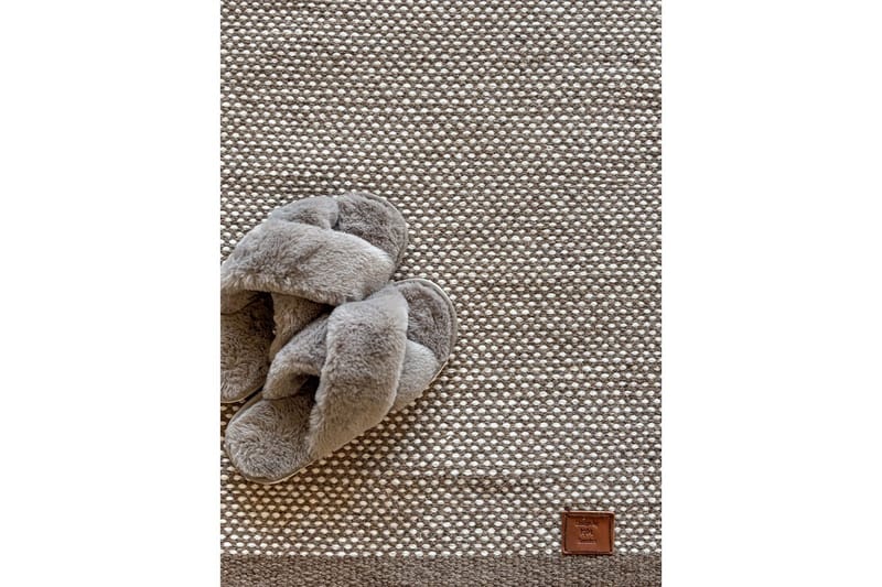 Uldtæppe Sandhamn - 160x230 cm, Dark Linen - Tekstiler - Tæpper - Moderne tæppe - Uldtæppe