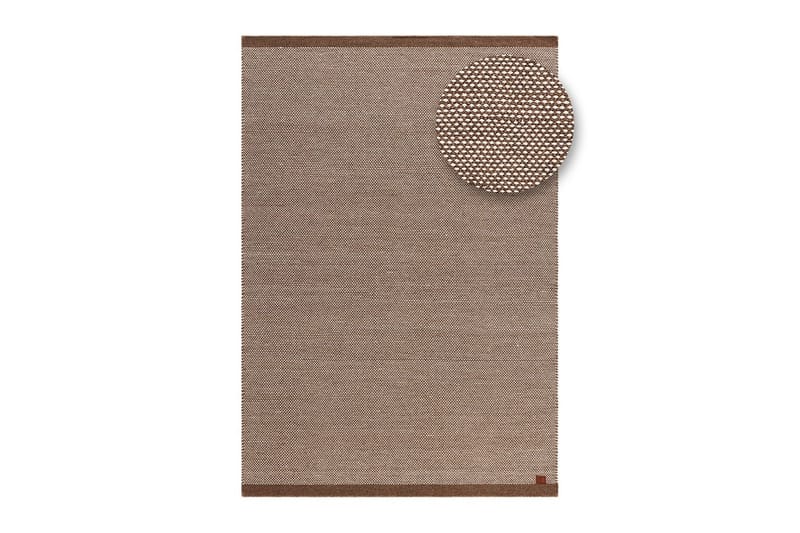 Uldtæppe Sandhamn - 160x230 cm, Dark Linen - Tekstiler - Tæpper - Moderne tæppe - Uldtæppe