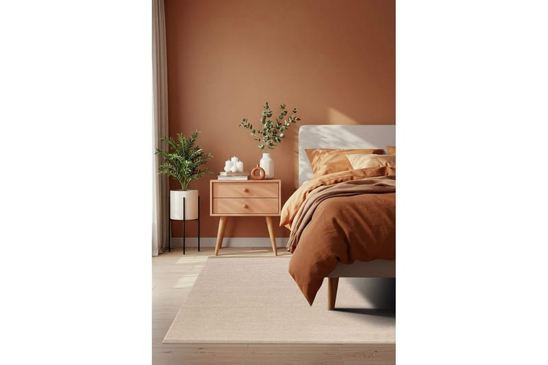 Uldtæppe Sandhamn - 160x230 cm, Natur - Tekstiler - Tæpper - Moderne tæppe - Uldtæppe