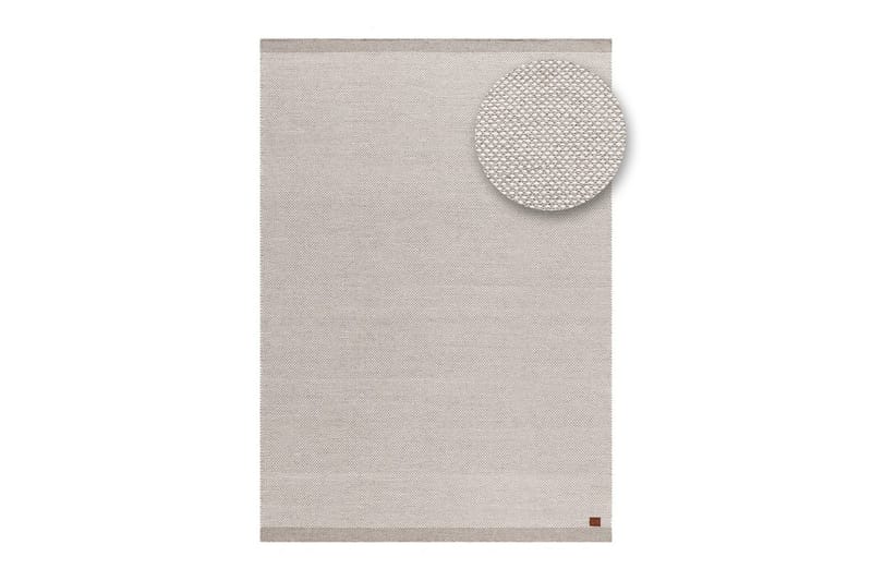 Uldtæppe Sandhamn - 160x230 cm, Sølv - Tekstiler - Tæpper - Moderne tæppe - Uldtæppe
