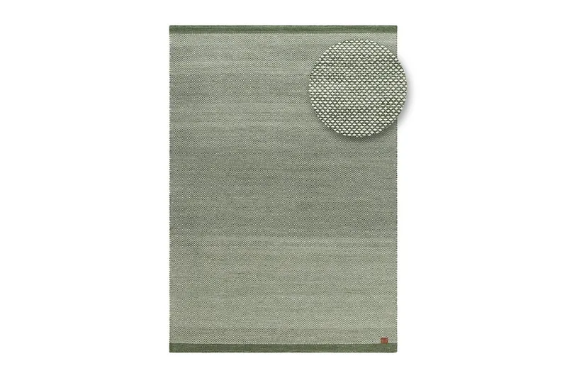 Uldtæppe Sandhamn - 160x230 cm, Smaragdgrøn - Tekstiler - Tæpper - Moderne tæppe - Uldtæppe