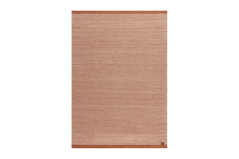 Uldtæppe Sandhamn - 160x230 cm, Terracotta - Tekstiler - Tæpper - Moderne tæppe - Uldtæppe