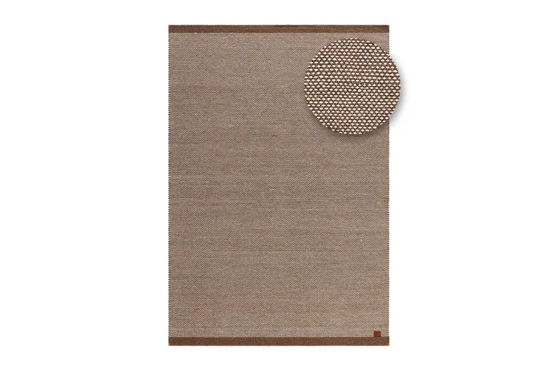 Uldtæppe Sandhamn - 200x300 cm, Dark Linen - Tekstiler - Tæpper - Moderne tæppe - Uldtæppe