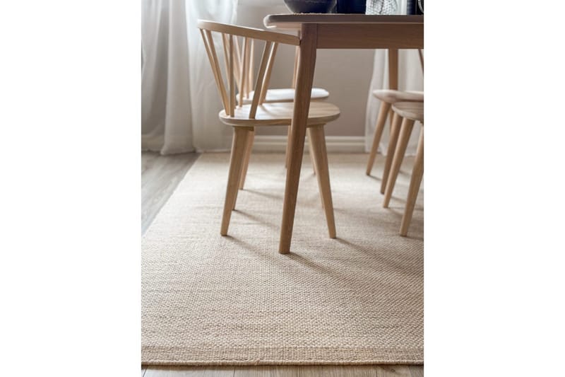 Uldtæppe Sandhamn - 200x300 cm, Natur - Tekstiler - Tæpper - Moderne tæppe - Uldtæppe