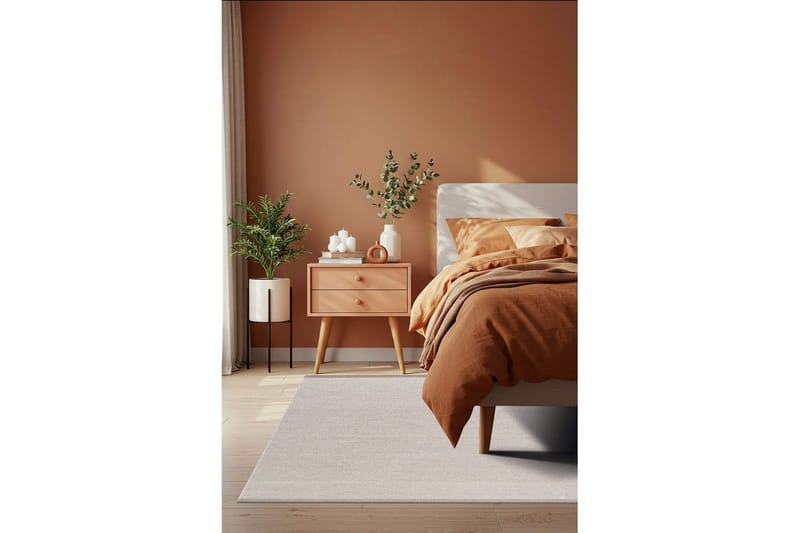 Uldtæppe Sandhamn - 200x300 cm, Sølv - Tekstiler - Tæpper - Moderne tæppe - Uldtæppe