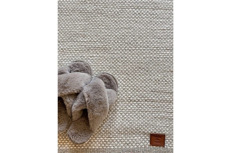 Uldtæppe Sandhamn - 200x300 cm, Sølv - Tekstiler - Tæpper - Moderne tæppe - Uldtæppe