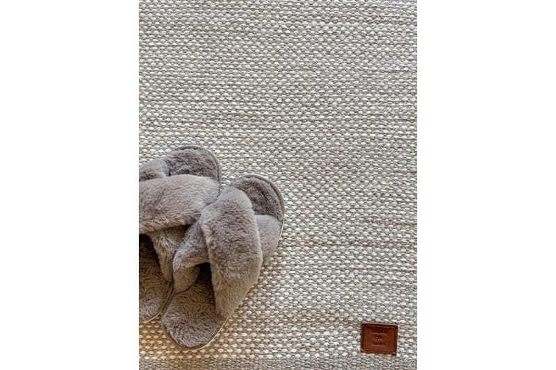 Uldtæppe Sandhamn - 200x300 cm, Sølv - Tekstiler - Tæpper - Moderne tæppe - Uldtæppe